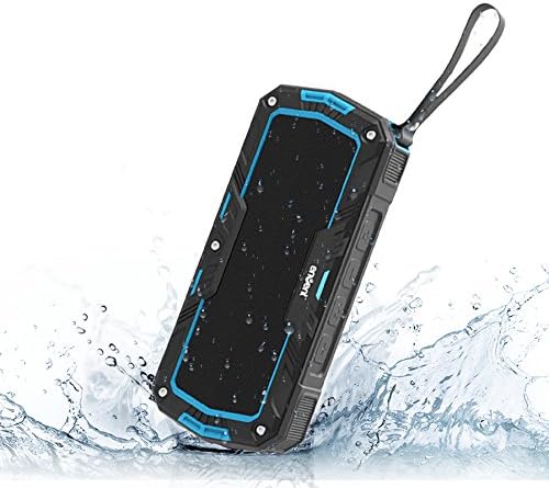 Envent LiveFree 530 ET-BTSP530 Wireless Portable Bluetooth Speakers (Black/Blue)