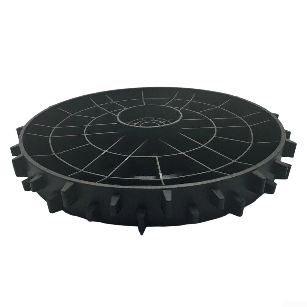 2 ruedas todoterreno para Segway Navimow i105E i108E i110N, 35% de subida, neumáticos de polietileno resistentes con perfil para robot cortacésped, tracción mejorada en terrenos irregulares