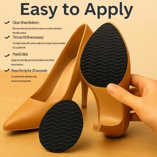 Protectores antideslizantes para zapatos 3"x4.3" (3 pares) miniatura 3