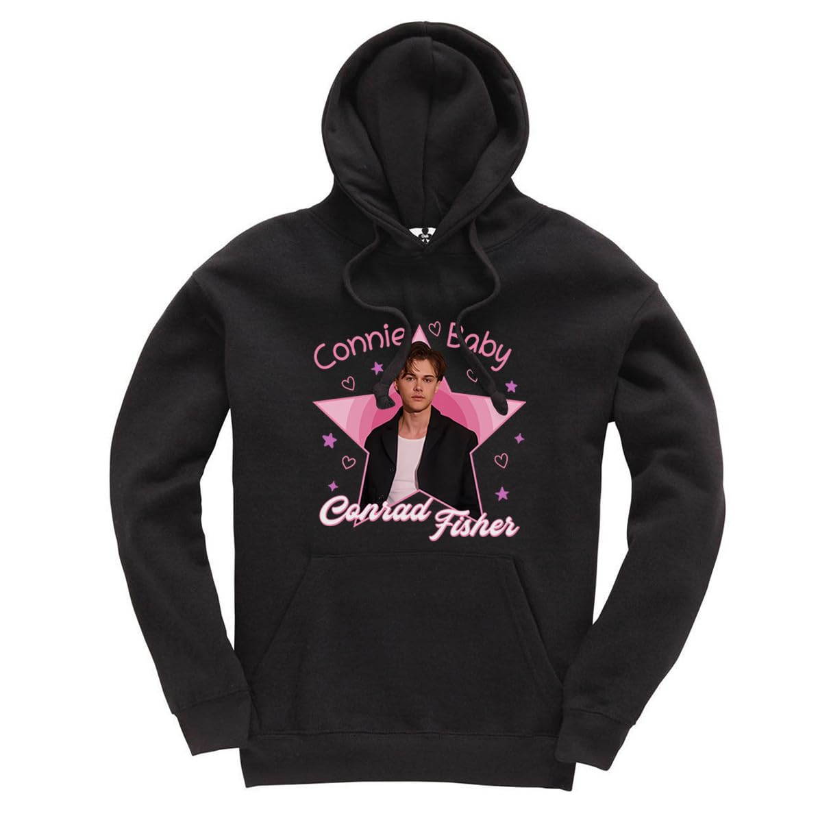 New Spirit Original Unisex Infant Black Connie Baby, Conrad Fisher, Meme Novelty Fosher Brothers Tsitp Jumper Funny Adults Hoodie Jumper