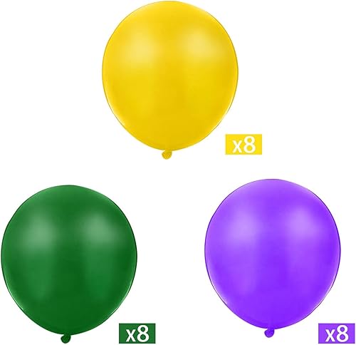 Miniatura 6 de Cartel de Mardi Gras para decoración de globos de Mardi Gras, suministros de decoración de fiesta de máscaras para Mardi Gras