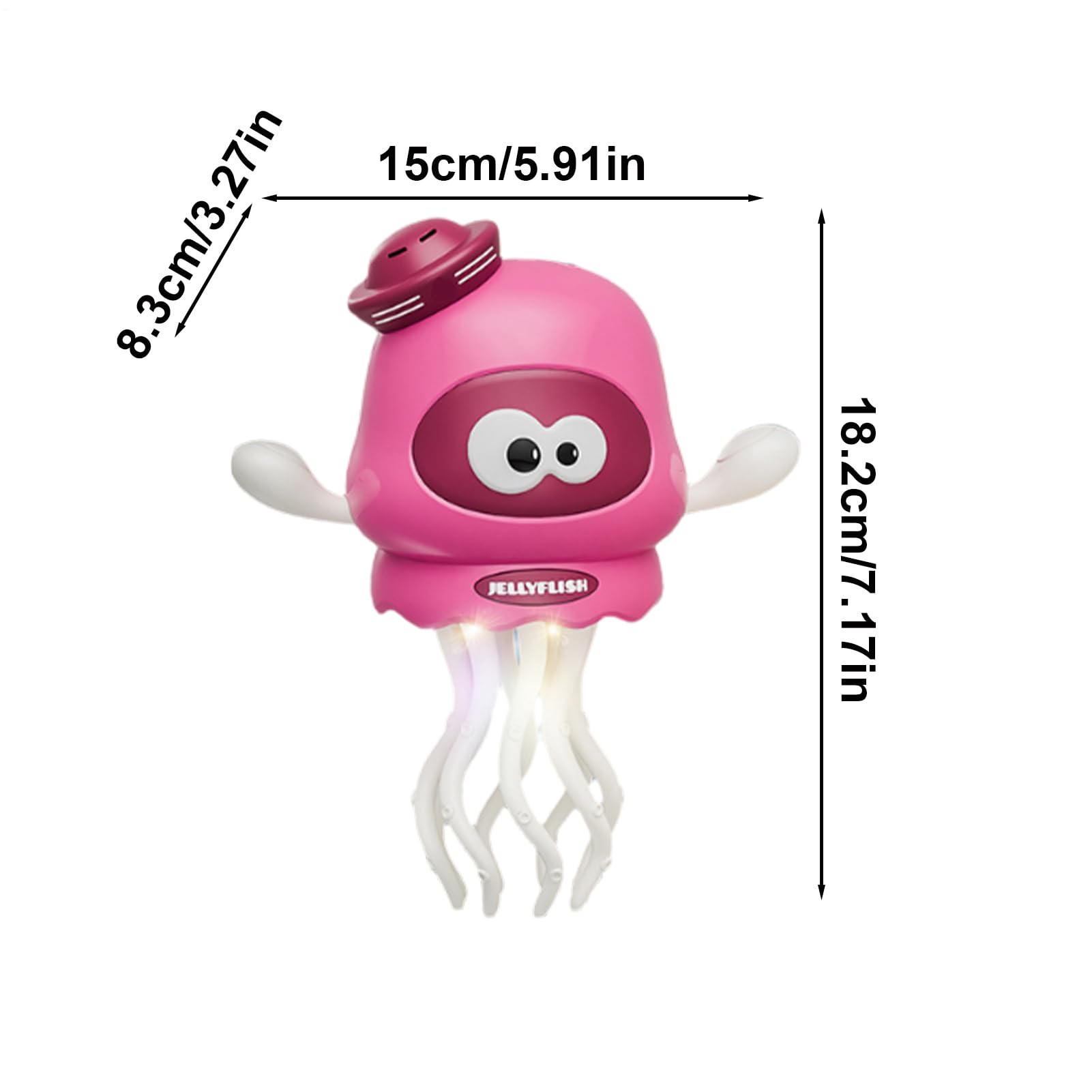 Amazon | SVCEQZE オクトパストイ,電気で動く ハイハイ タコロボ