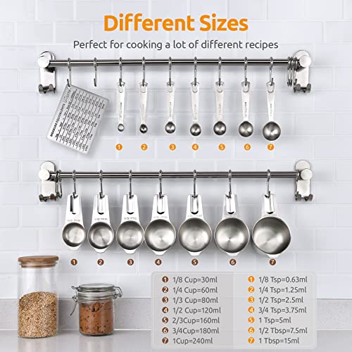 Set de 15 medidores U-Taste en acero inoxidable miniatura 2
