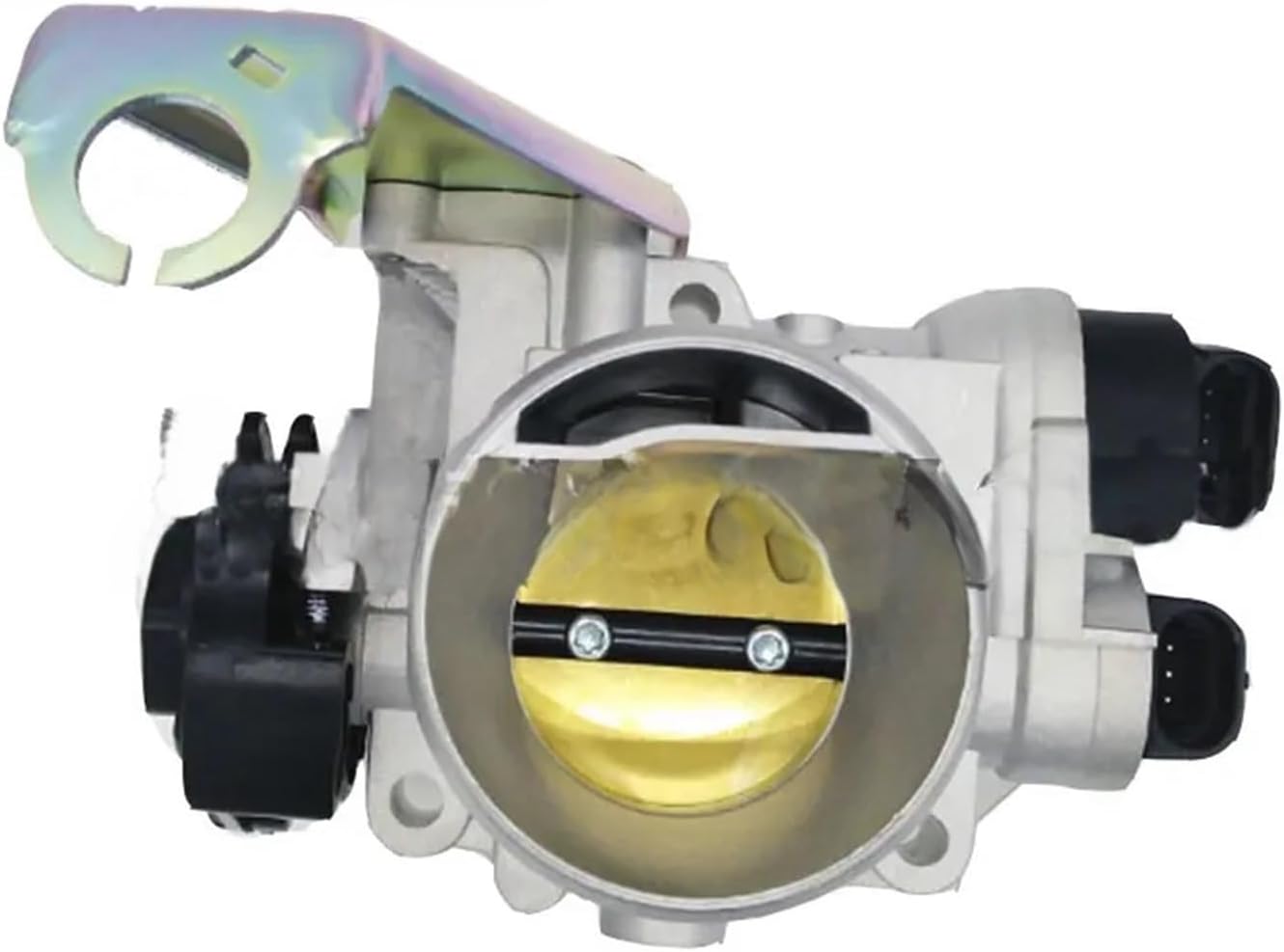 Fuel Injection Throttle Body Valve with Sensor MF044G 71740011 Compatible For Fiat Brava Bravo Marea Palio Lancia Dedra Lybra 1995 1.6