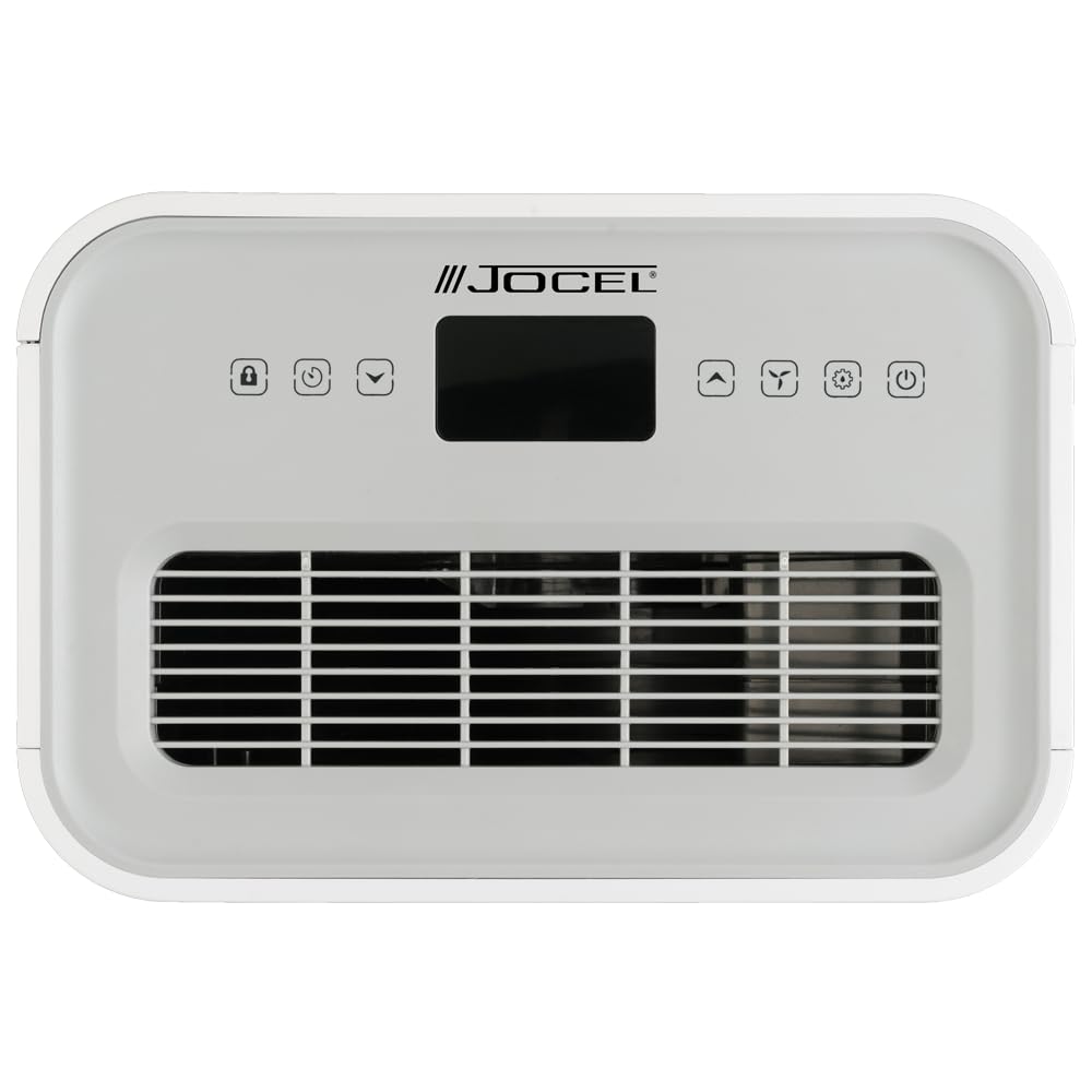 Deshumificador Jocel JDE002174, Remoción de humedad 25L/día 30º C, humedad de la habitación 80%, Color Blanco