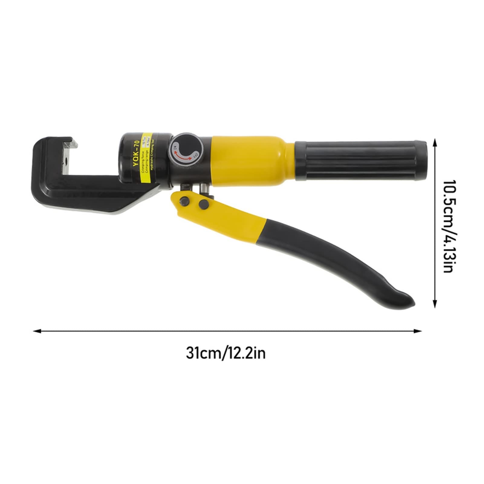 zacisk, 70mm2 Ciśnienie 5, 70 4, 6T, Hydrauliczne szczypce do zaciskania końcó