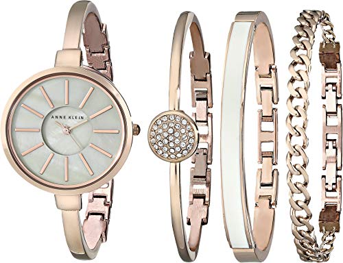 Product Image of the Anne Klein Women's Bangle Watch and Bracelet Set, AK/1470