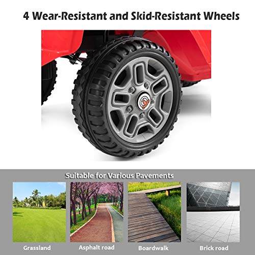 image for Costzon Kids Ride On Car, Battery Powered Electric Vehicle w/ 2.4G Par