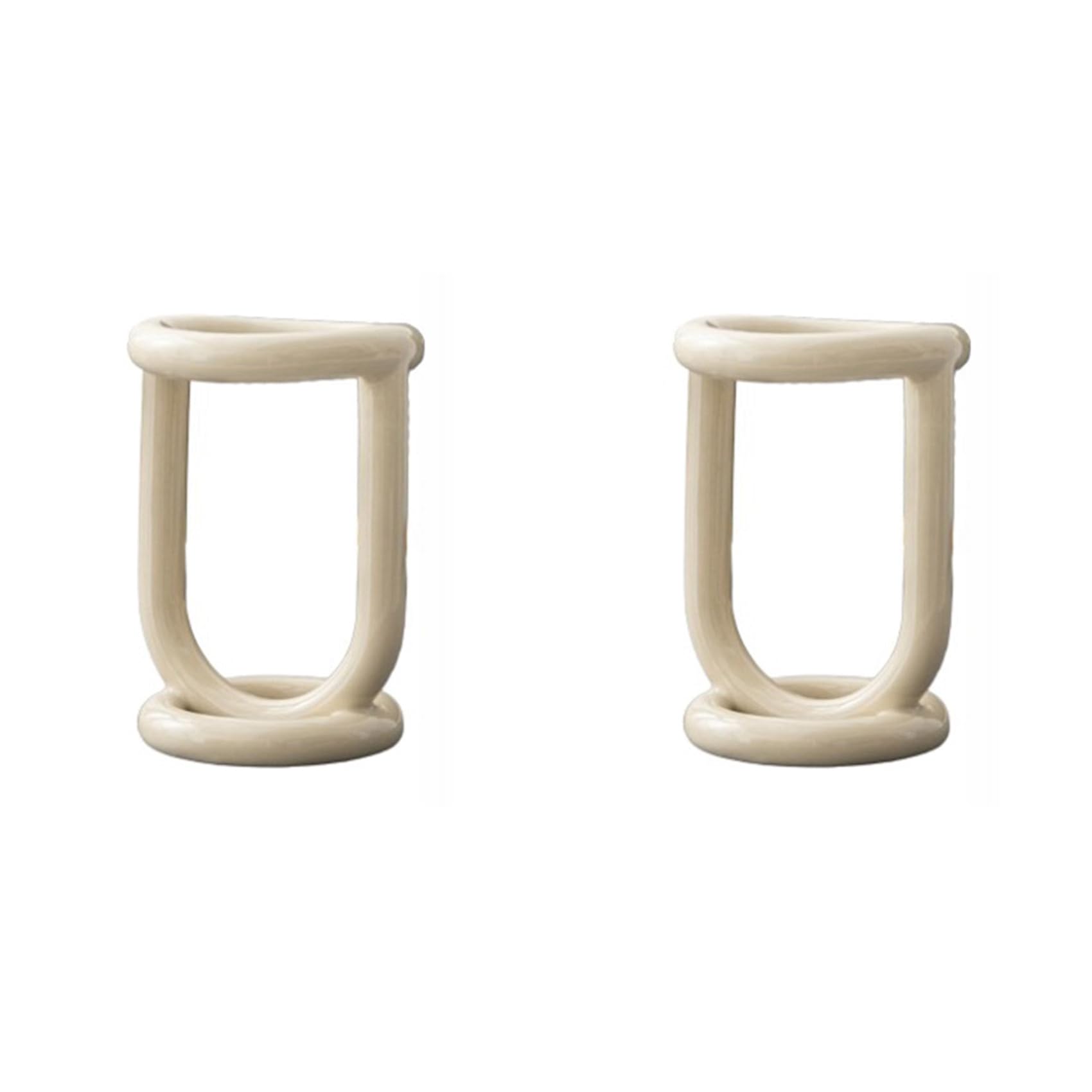 Vjsujehgy 2X Ceramic Toothbrush Holder Bathroom Shelving Toothpaste Holder Storage Rack Bathroom Product Shelf Desktop Holder A