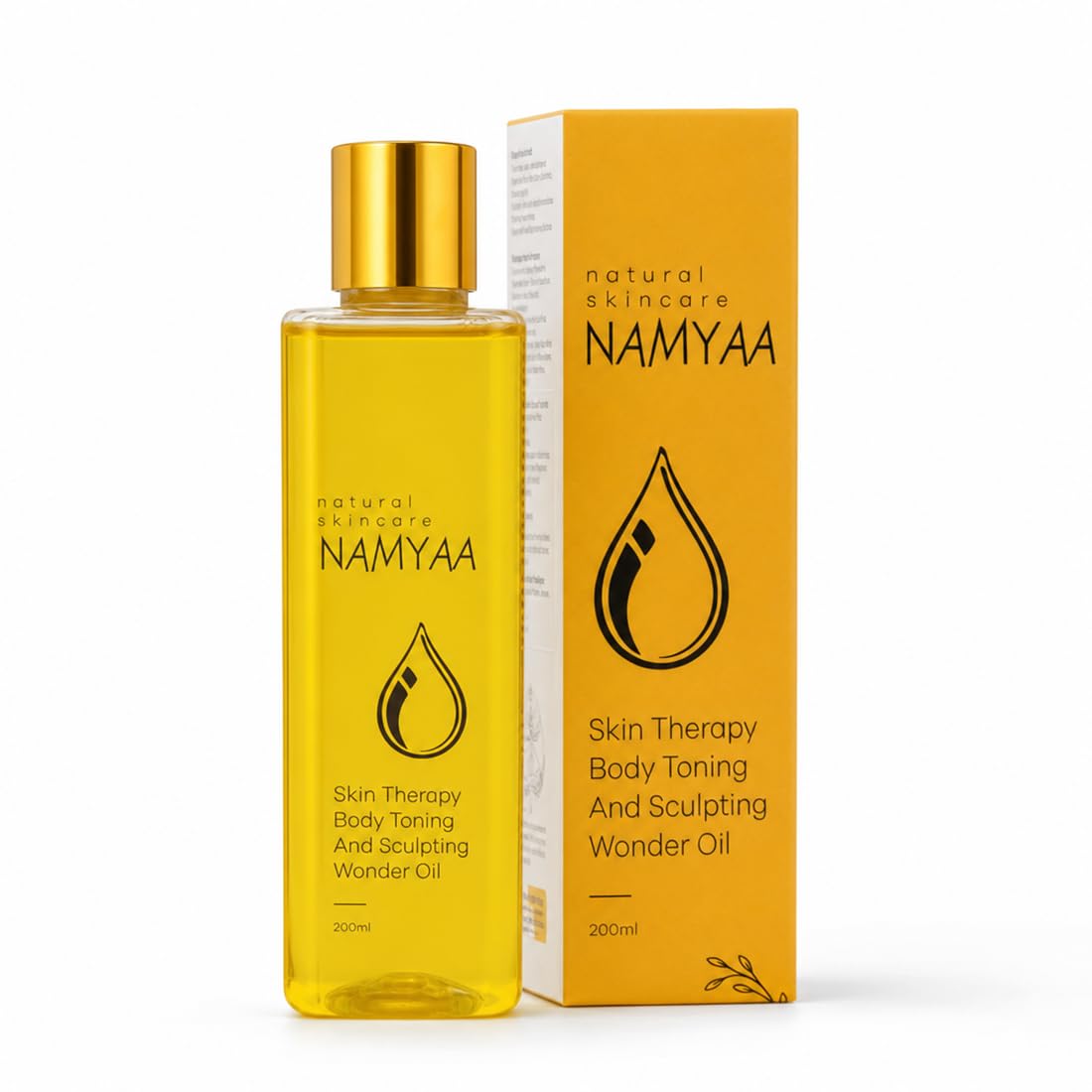 Namyaa Natural Science Body Toning/Sculpting Wonder Oil For Scars/Stretch Mark/Ageing/Uneven Skin Tone/Firming/Nourishment, 200 ml-image-9