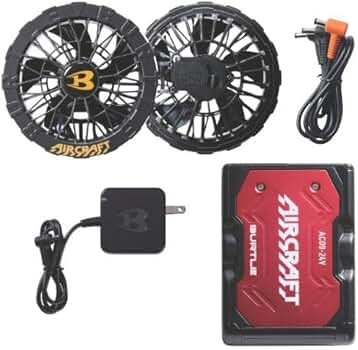 未使用 BURTLE AC08-1 FAN UNIT ブラック Amazon.co.jp: 【BURTLE】バートル エアークラフト ファン付