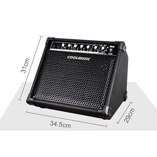 Coolmusic DM30 Amp Amplificateur de clavier électronique 30 W avec entrée auxiliaire et Bluetooth, 2 entrées, EQ 3… - Les Beatles, Paul McCartney, John Lennon, RIngo Starr, George Harrison Coolmusic DM30 Amp Amplificateur de clavier électronique 30 W avec entrée auxiliaire et Bluetooth, 2 entrées, EQ 3… – Image 7