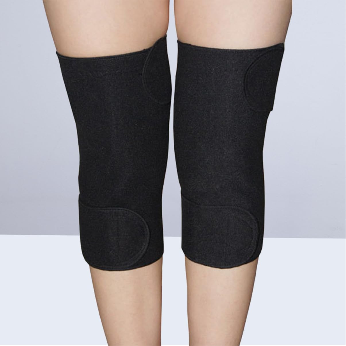 FOMIYES 1 Pair Knee Support Tough Built Kneepads Safety Kneepads Self-heating Knee Pads Comfortable Knee Pads Discreet Knee Pads Knee Brace Self Heating Knee Pad Thermal Knee Pad Black