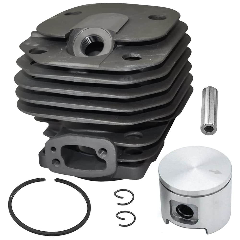 Kit de silenciador de pistón cilíndrico de 50 mm 503172904 503456102 para motosierra Jonsered 625, 625II, 625 Super, 670, 670 Champ, 670 Super II