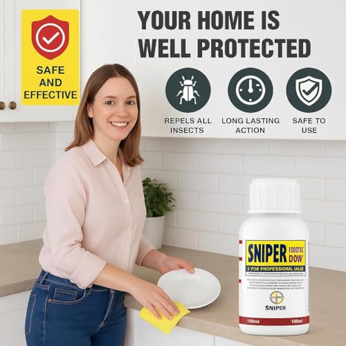 Image of Sniper DDVP Roach Killer, 1000ec Formula, 100 ml Bottle 2 Pack