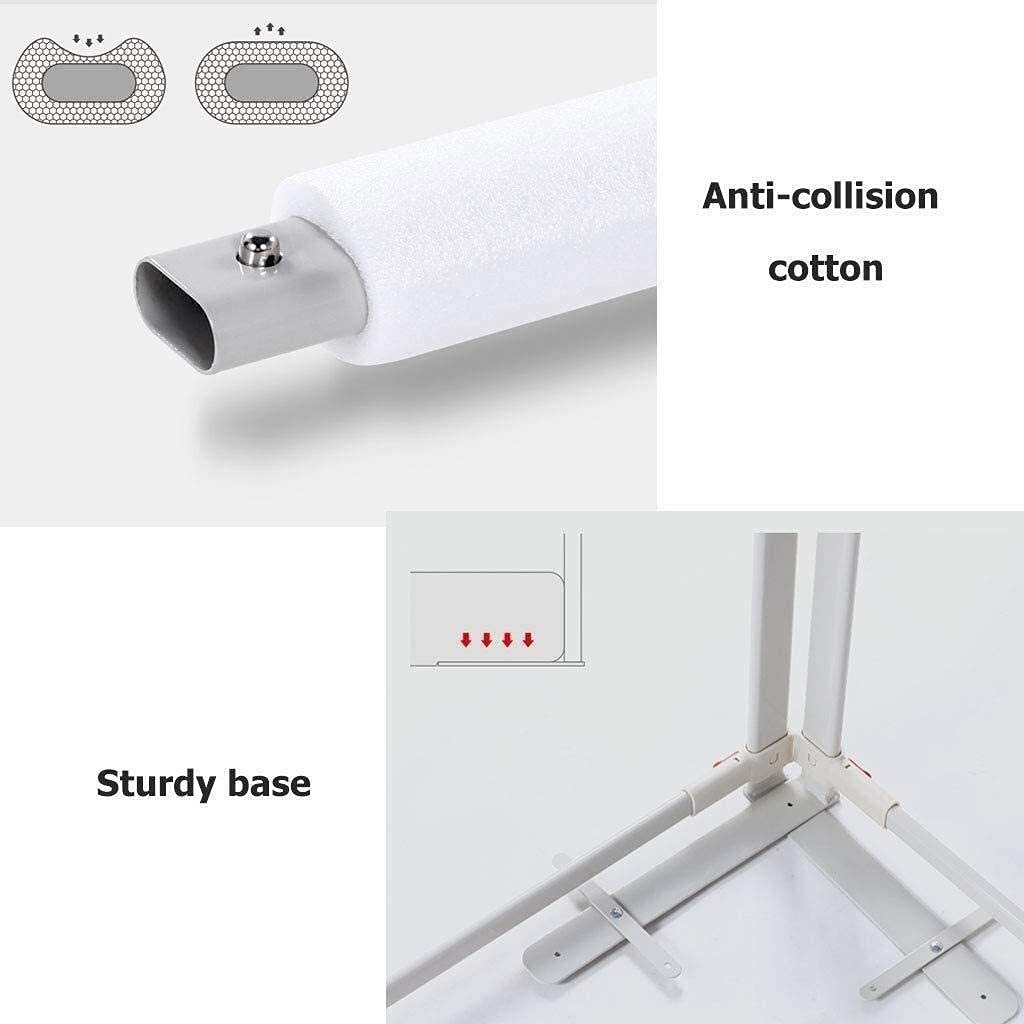 Box per Bambini Ringhiera per Lettino per Bambini Ringhiera per Letto Portatile Protezione di Sicurezza Regolabile in Altezza per Bambini Bambini Giocattolo Regolabile da 75 a 92 c