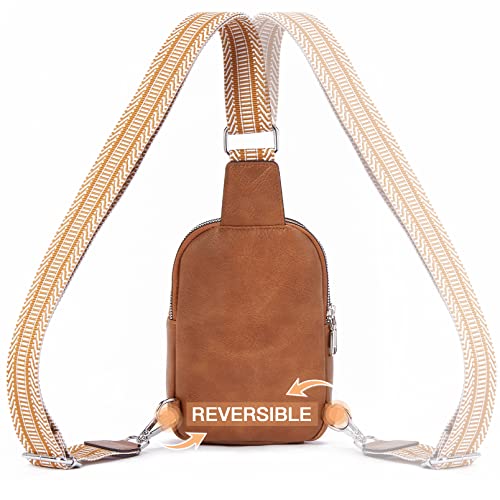 Telena Small Sling Bag for Women Vegan Leather Fashionable Fanny Pack Crossbody Bags for Women for Travel - Image 6