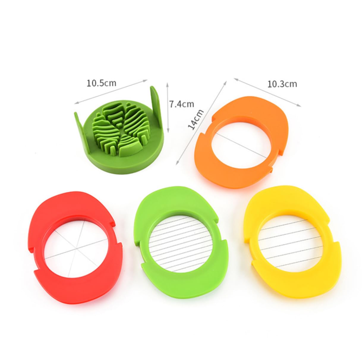 Cabilock Stainless Steel Egg Slicer Cutter and Separator Multifunction Kitchen Gadget for Smooth Slicing and Dividing Egg Cutter Tool for Home Cooking