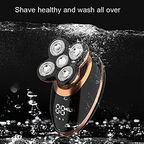Head Shavers for Bald Men, Wet dry electric shaver for men beard hair trimmer electric razor rechargeable bald shaving machine LCD display grooming kit