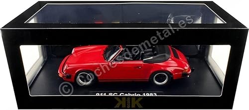 Miniatura 6 de KK Escala Modelos 118 - P-ORSCHE 911 SC Cabriolet - 1983