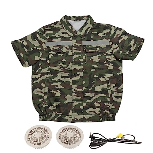 Veste de refroidissement réglable à refroidissement rapide avec 2 ventilateurs - 4