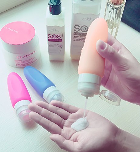 arteesol-Silicone-Travel-Bottles-Leak-Proof-Travel-Container-BPA-Free-TSA-Approved-Portable-Travel-Accessory-for-Shampoo-Toiletries-Lotion-Conditioner