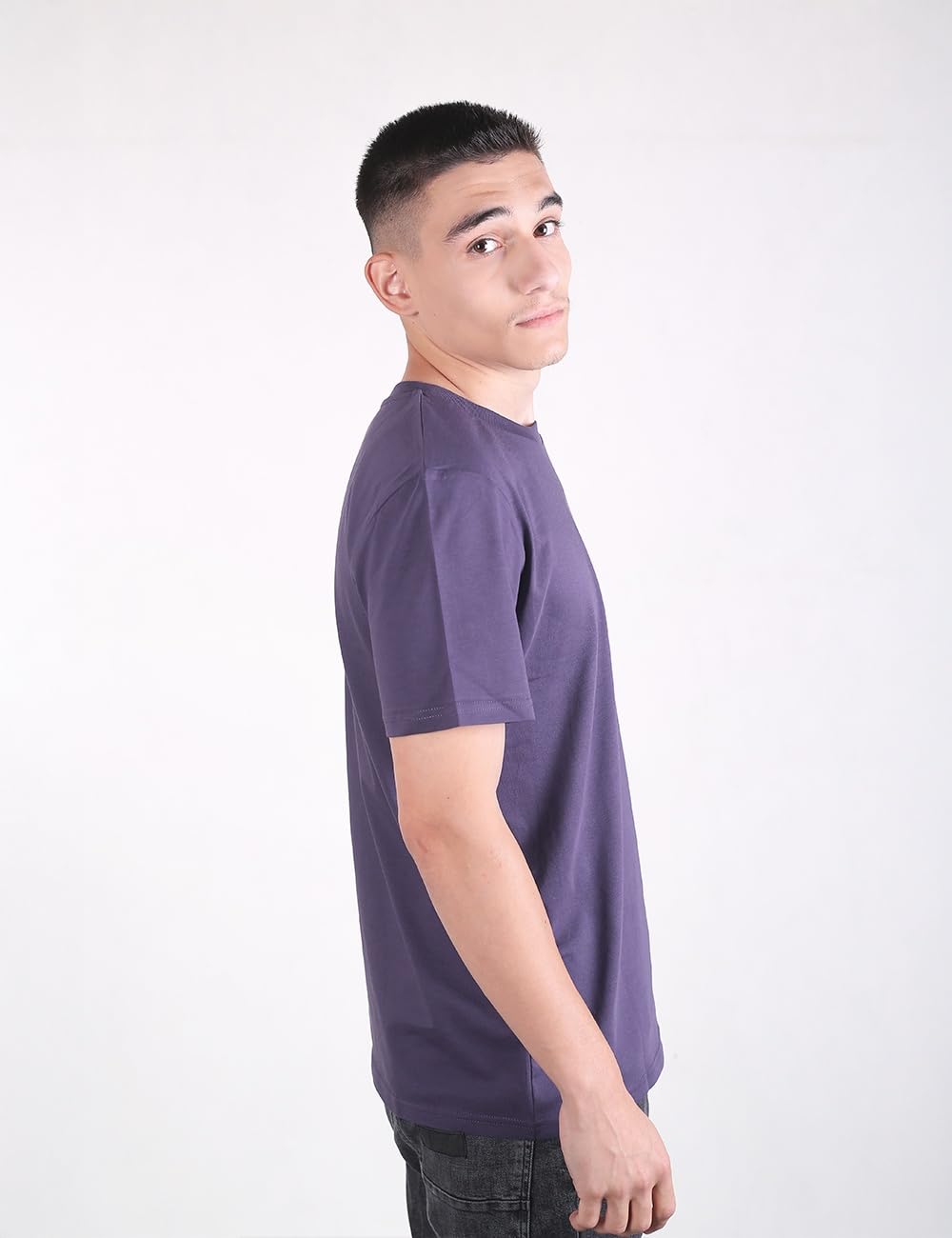 Organic Cotton - Camiseta con Estampado de Icono, Talla M
