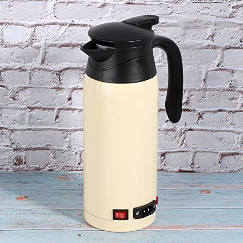 Hervidor Eléctrico para Auto 800ml 24V Acero Inoxidable miniatura 4