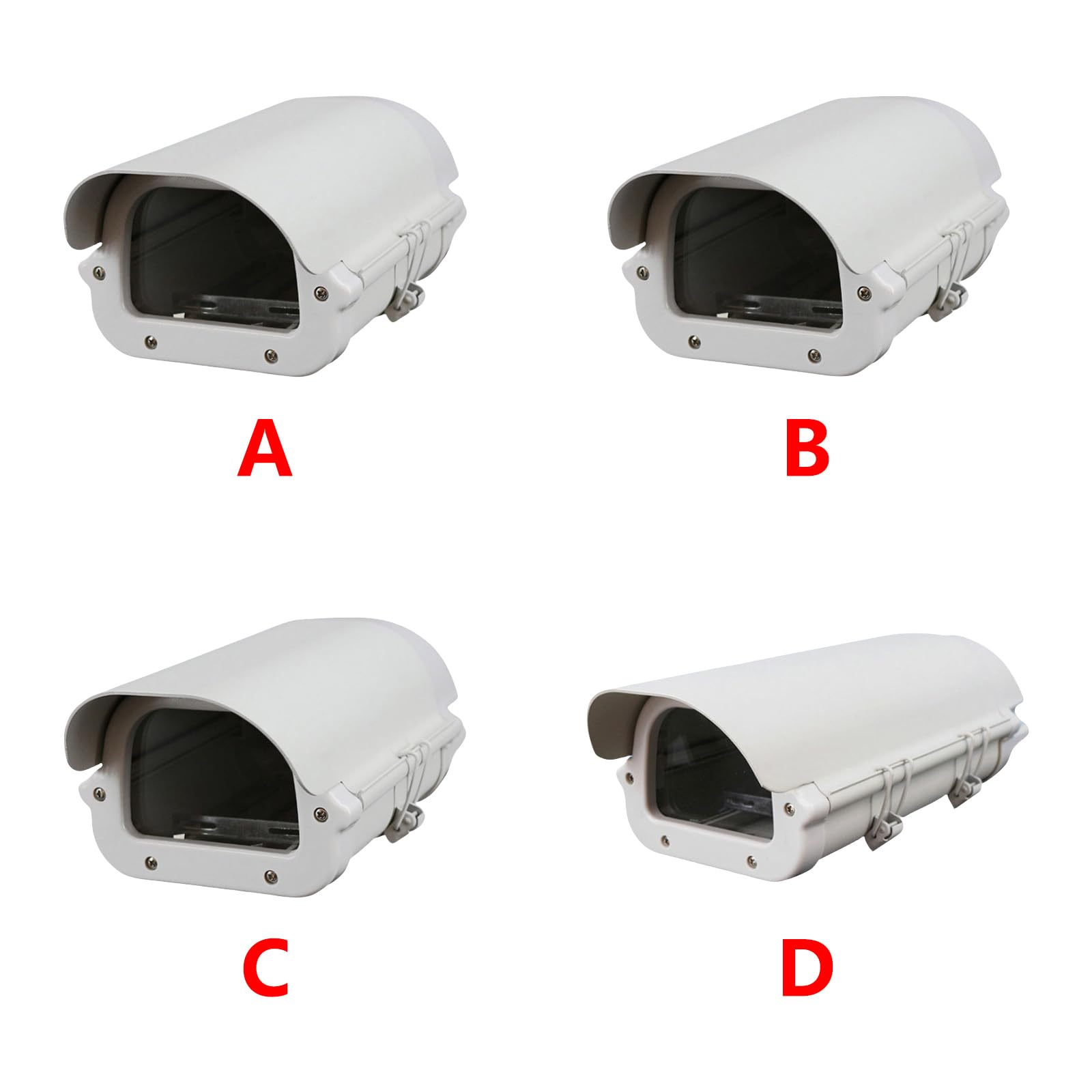 Boîtier de caméra de vidéosurveillance étanche en alliage d'aluminium pour systèmes extérieurs