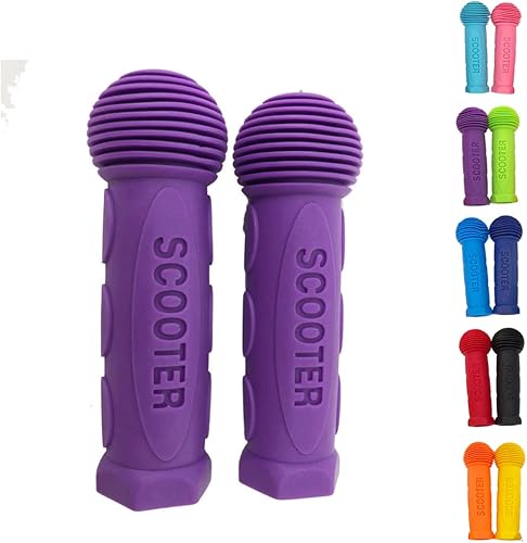 Miniatura 6 de Manillar de agarre para scooter, 1 par de agarre de bicicleta apto para 2-3-4 ruedas Kid Kick Scooters, bicicleta para niños, coche mecedor, scooter