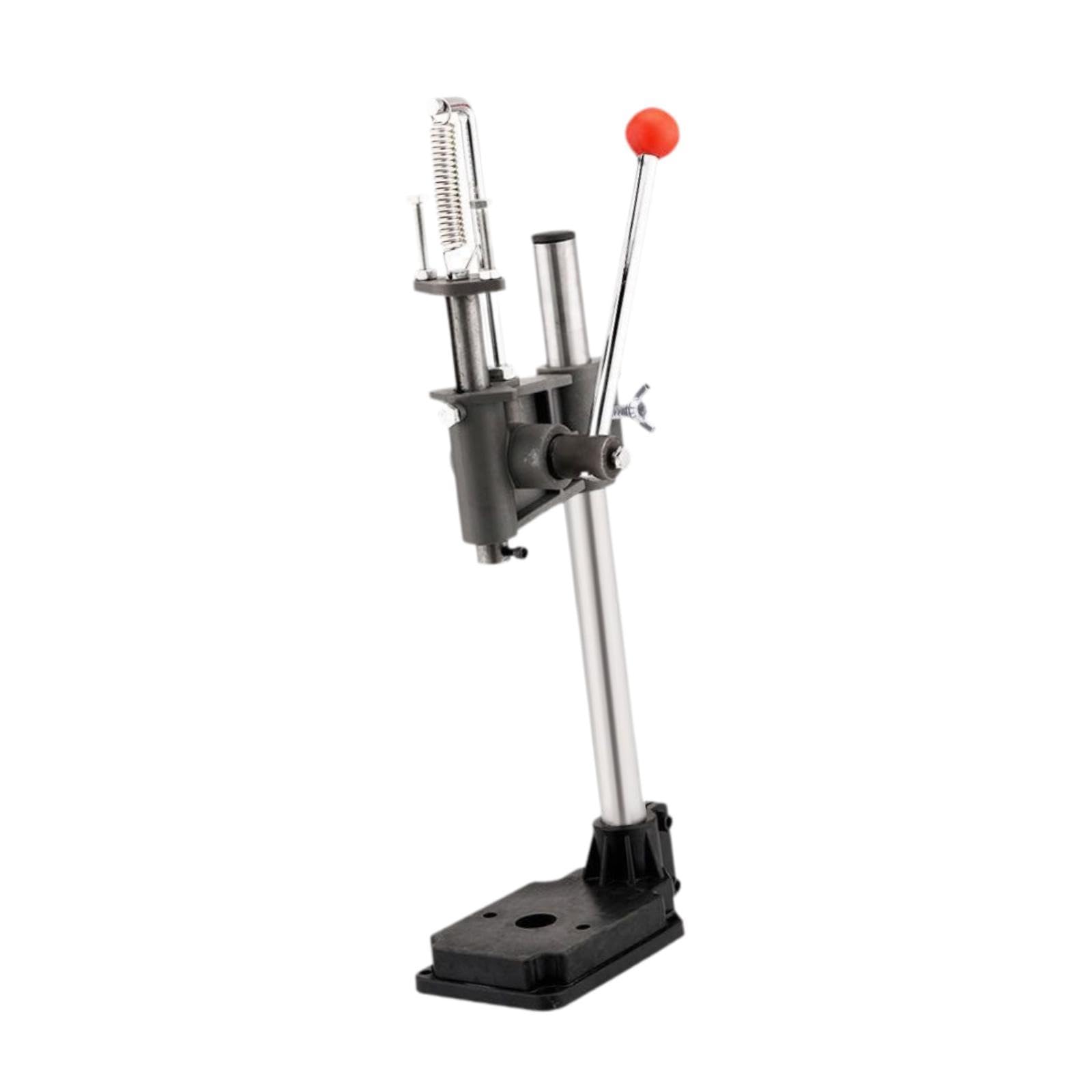 Perforatrice Cuir Machine à Main Outil de Pression Manuel Découpe Métal Fonction Embossage Convient Aux Artisans Débutants et Professionnels Atelier U, Hauteur 46cm
