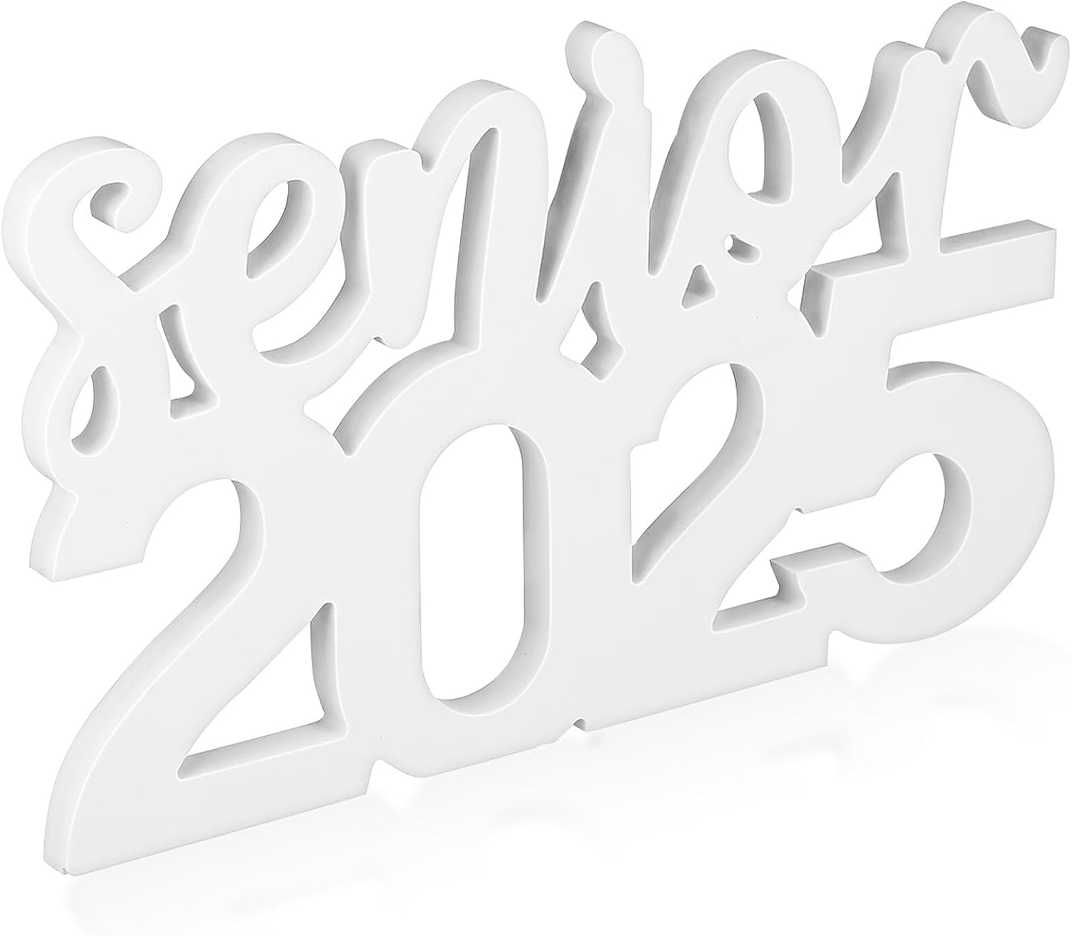 Graduation Photo Booth Prop White Wood-Plastic Board, Photography Props for Graduates, Graduation Party Decorations, Photo Frame Backdrop for College and Class Reunion Events