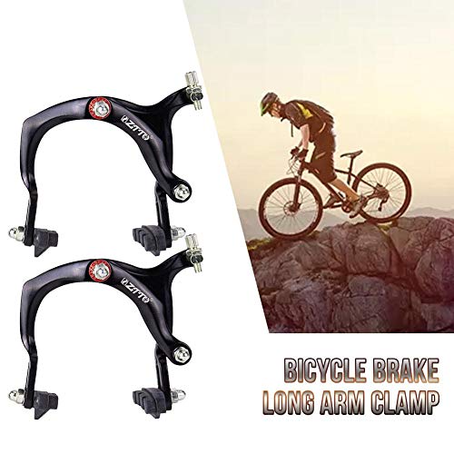 fineshelf 2pcs Bicycle Brake Parts Hybrid C Brake Long Arm Clamp for Bicycle/Sports Car/City Car/Recreational Vehicle