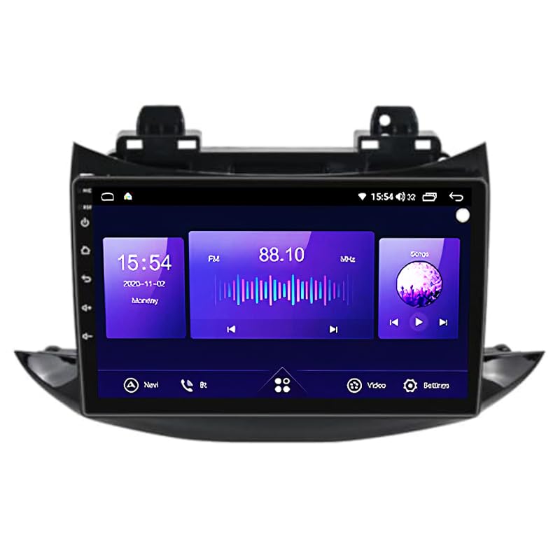 JZHIWEI Android 15 Radio Coche Pantalla Táctil 9 Pulgadas para Chevrolet Trax 2013-2020 Conectar y Usar Navegación GPS Control del Volante 4G WiFi FM Am RDS Enlace Espejo con Bluetooth