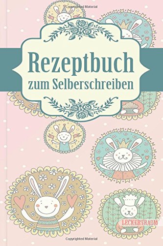 LECKERTRAUM Rezeptbuch zum Selberschreiben 