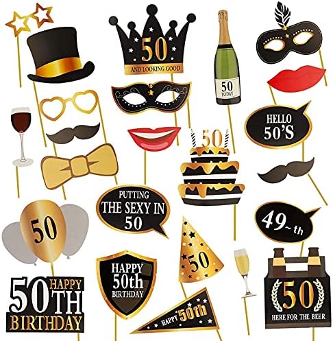 AIBAOBAO 35PCS 18th Birthday Photo Booth Props, Rose Gold 18th Birthday Decorations for Girls Women, Funny DIY Kit 18th Birthday Selfie Props Party Supplies Decoration and Favors