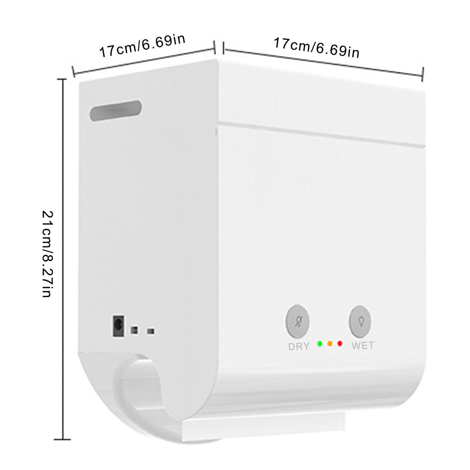 Chauffe-lingettes rechargeable, distributeur de serviettes chauffantes, chauffage silencieux, température réglable, montage mural, pour chambre de bébé, cuisine, bureau