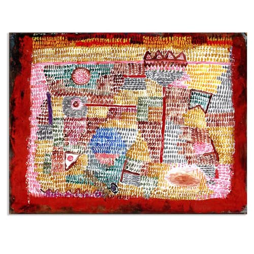 Poster Paul Klee peinture à l'huile pour sublimer un bureau moderne