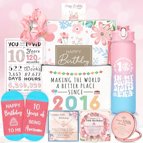 10 Year Old Girl Birthday Gift for 10 Years Old Girls Gifts Trendy Stuff Happy 10th...