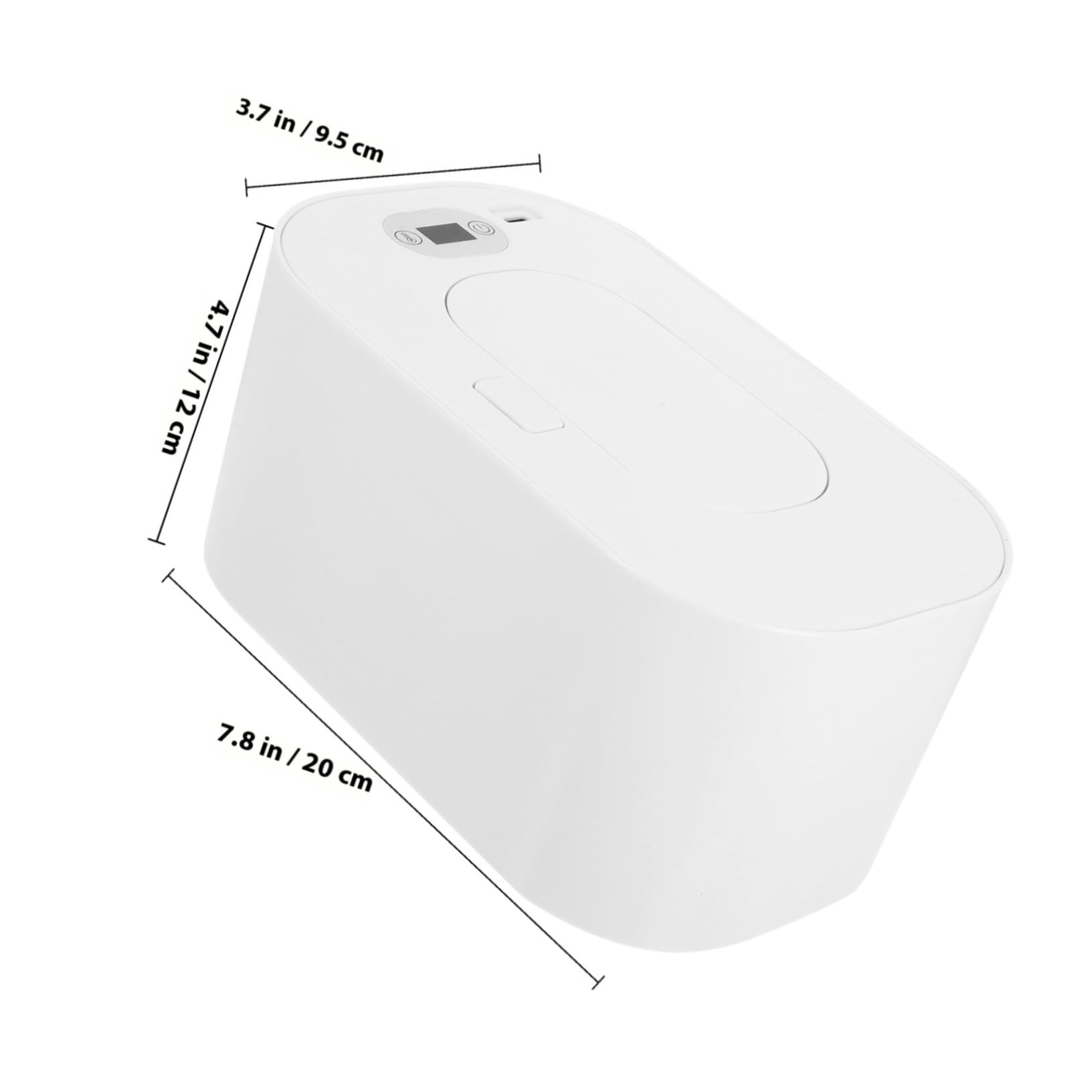 Calentador de Toallitas de Viaje USB Blanco para Bebés