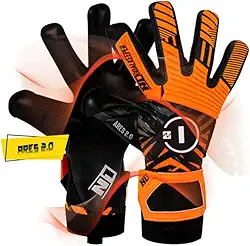 Luva de Goleiro Profissional N1 Ares