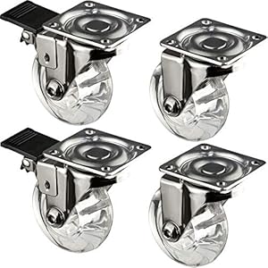 Gedotec Gedo-2036020 Möbelrollen 4er-Set