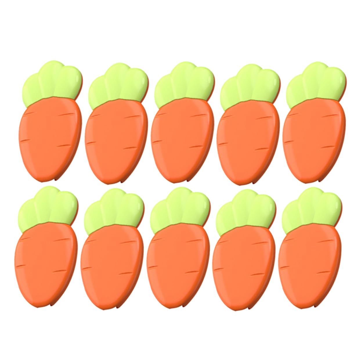 NUOBESTY 36pezzi Spille Di Sicurezza Per Spille Decorative Stile Carota Per Abbigliamento Multi-function e Resistenti Per Fissare Pannolini e Crafting