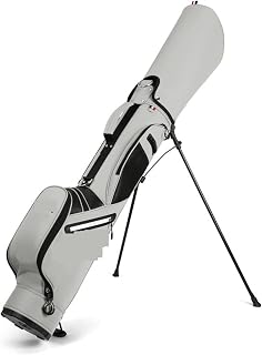INGVY Golf Travel Bag Golf Bag Lightweight Waterproof Portable Large Capacity Golf Stand Carry Bag Golf Clubs Bag with Bracket Gun Rack Bags