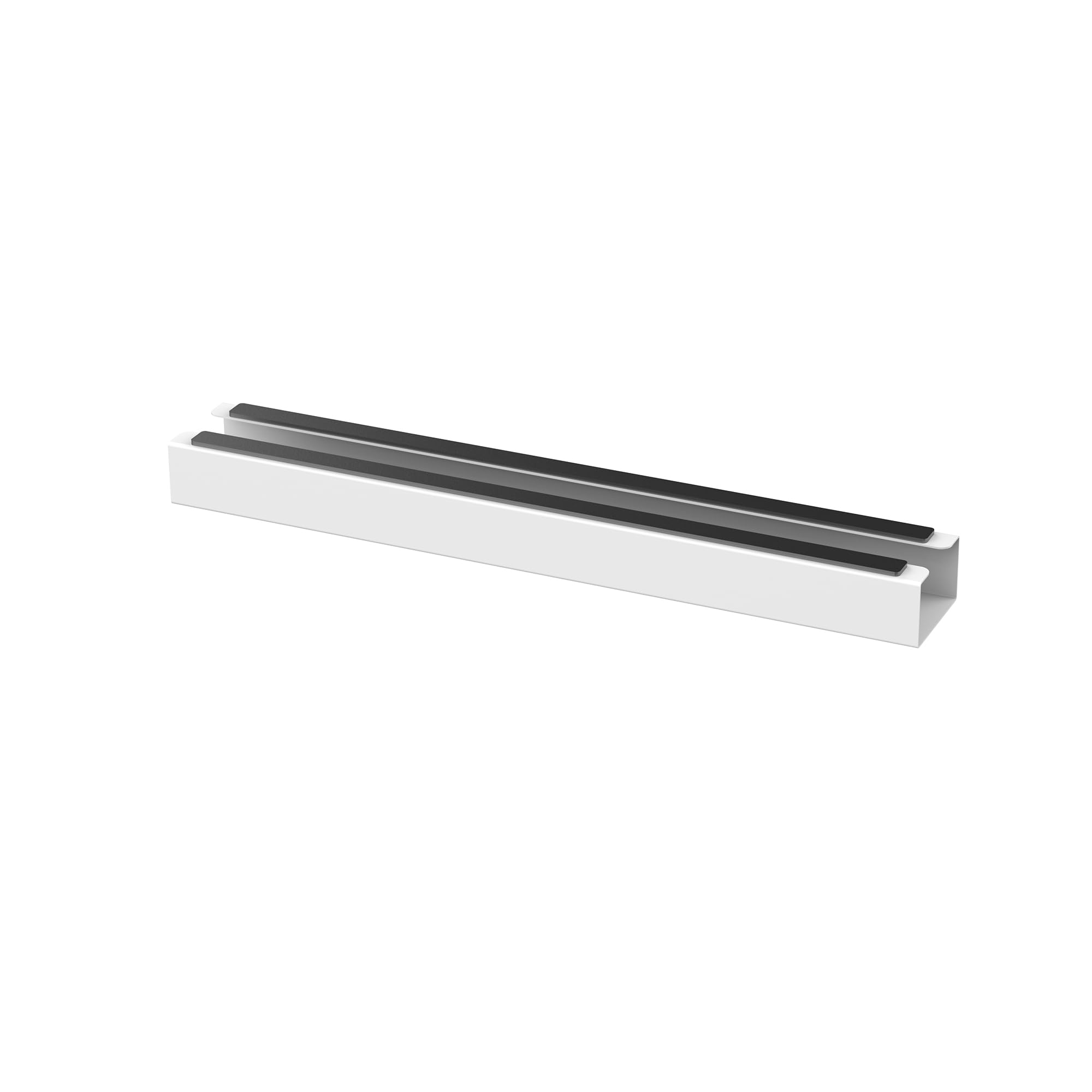 conecto Schreibtisch Kabelkanal Magnetisch 35 cm – Weiß