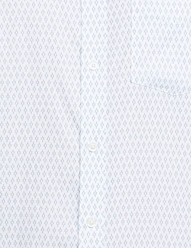 Image of Arrow Sports Men White Spread Collar Printed Casual Shirt