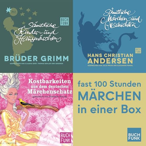 Die richtig große Märchen-Box: fast 100 Stunden MÄRCHEN in einer Box