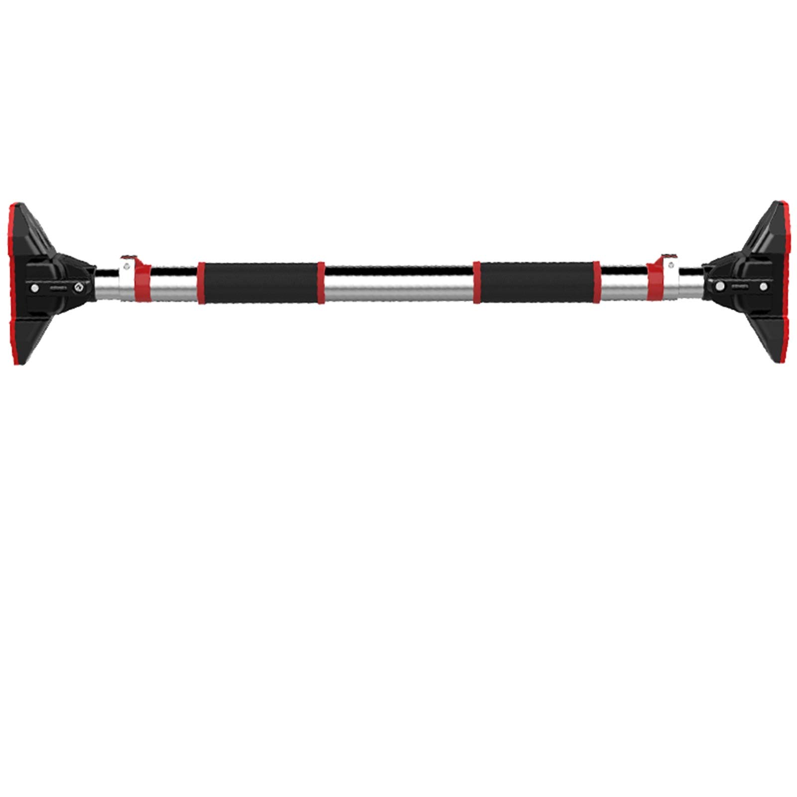 Barras De Dominadas Barra Horizontal Portátil Montada En La Pared, Barra De Ejercicios Colgante para Pasillo con Puerta Antideslizante Segura, 92-120 CM, Carga