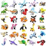 20PCS Party Favors for Kids Goodie,20PCS Mini Building Blocks Sea Ocean Animal, Insects Animal Building Brick Sets Toys, Building Blocks Sets for Birthday Party Gift,Christmas Giftboxes