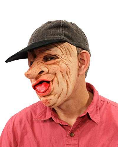 Zagone Studios Funny Uncle (Old Drunk Man) Mask Tan #TOP1